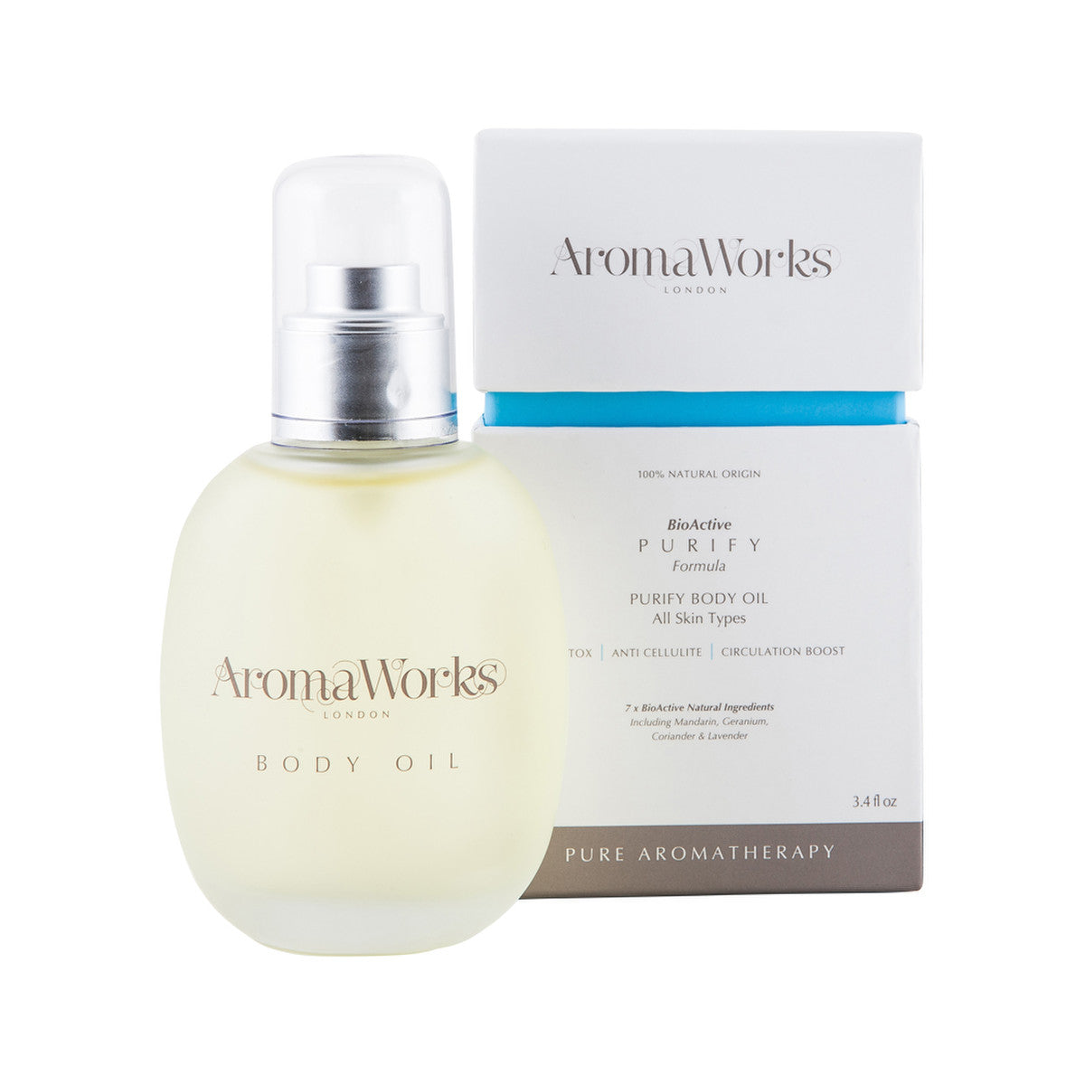 Aromaworks Body Oil Bioactive Purify Formula 100ml - Cutprice Online