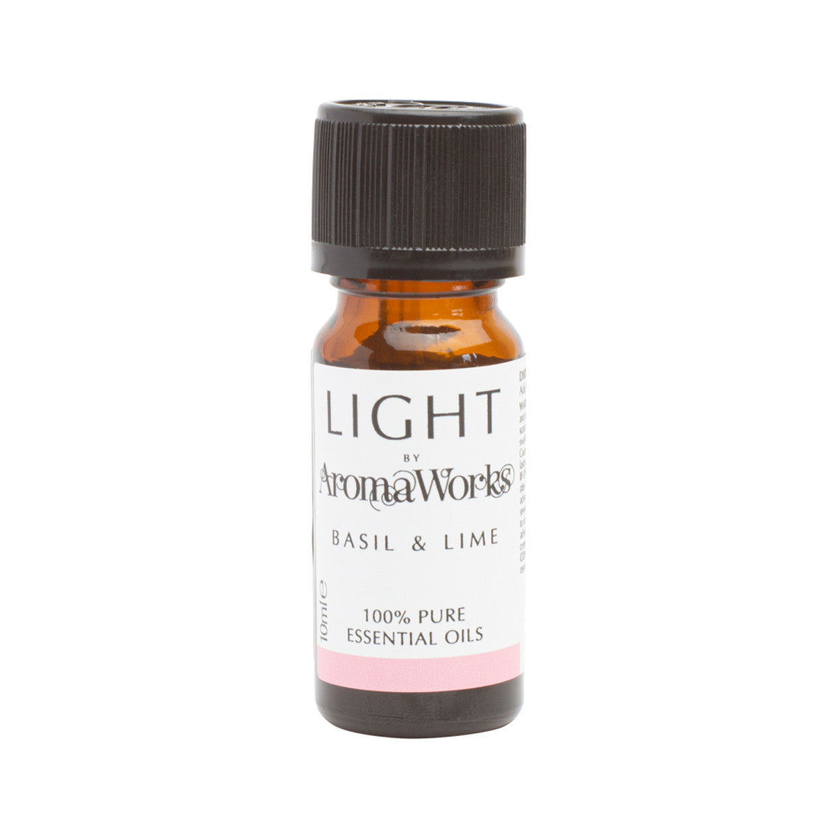 Aromaworks Light 100% Pure Essential Oil Blend Basil & Lime 10ml - Cutprice Online