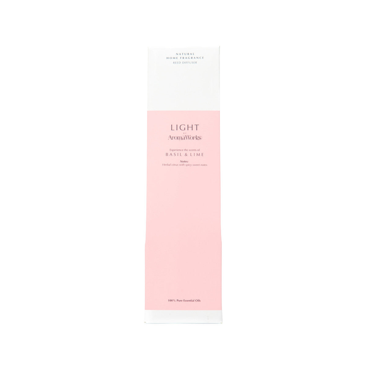 Aromaworks Light Reed Diffuser Basil & Lime 100ml - Cutprice Online