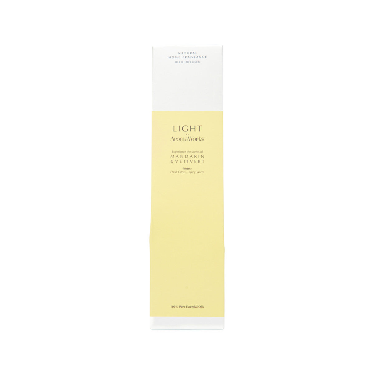 Aromaworks Light Reed Diffuser Mandarin & Vetivert 100ml - Cutprice Online