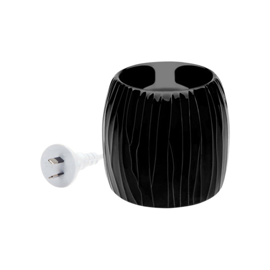 Aromamatic Wax Melt Electric Warmer Black Textured (Suitable for Wax Melts & Essential Oils) - Cutprice Online