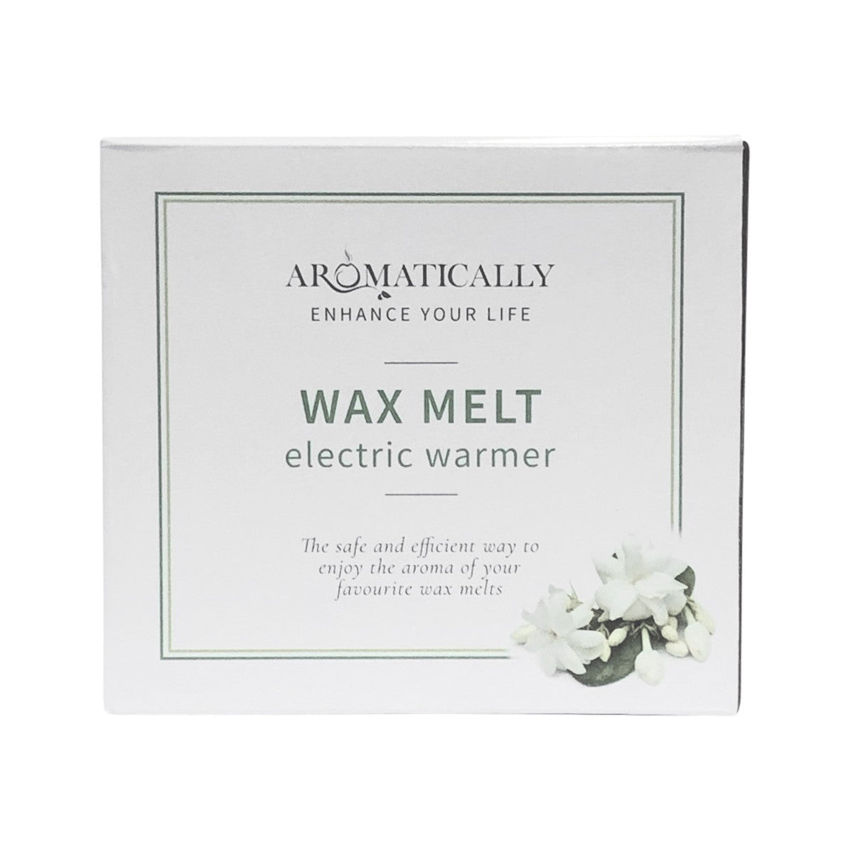 Aromamatic Wax Melt Electric Warmer White Textured (Suitable for Wax Melts & Essential Oils) - Cutprice Online