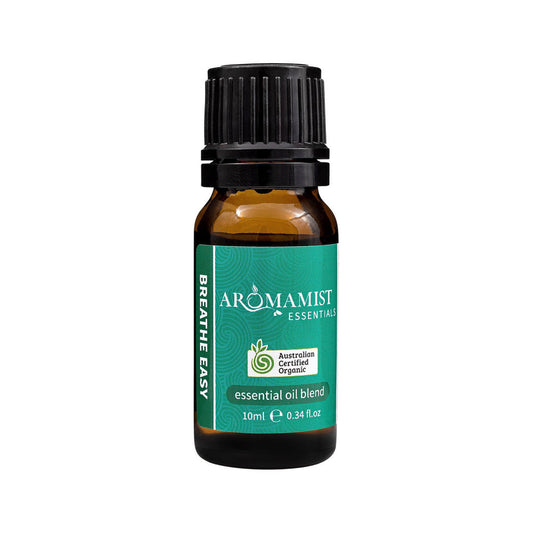 Aromamist Essentials Organic Essential Oil Blend Breathe Easy 10ml - Cutprice Online