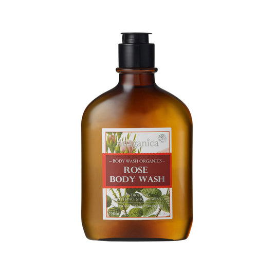 Ausganica Organic Rose Body Wash 250ml - Cutprice Online