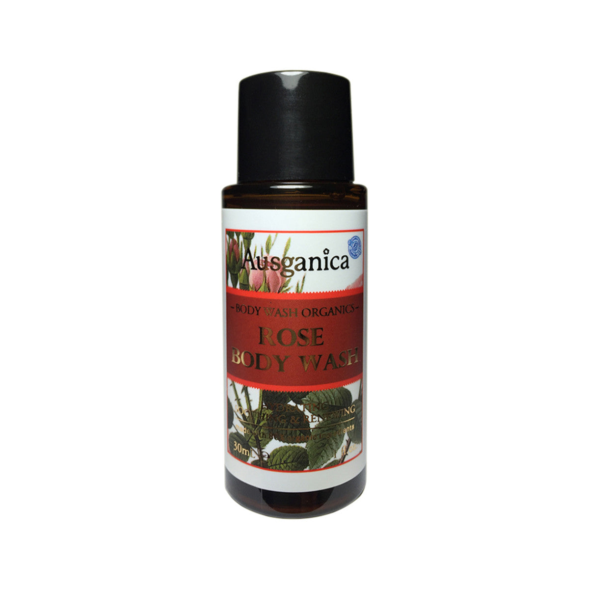 Ausganica Organic Rose Body Wash 30ml - Cutprice Online