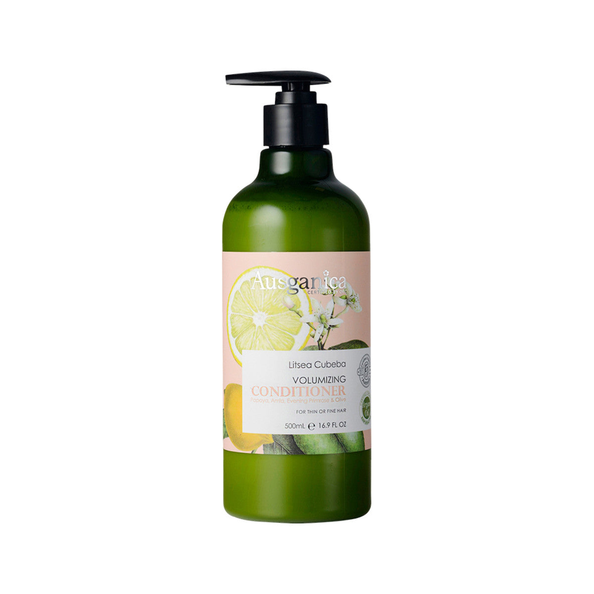 Ausganica Organic Litsea Cubeba Volumising Conditioner 500ml - Cutprice Online