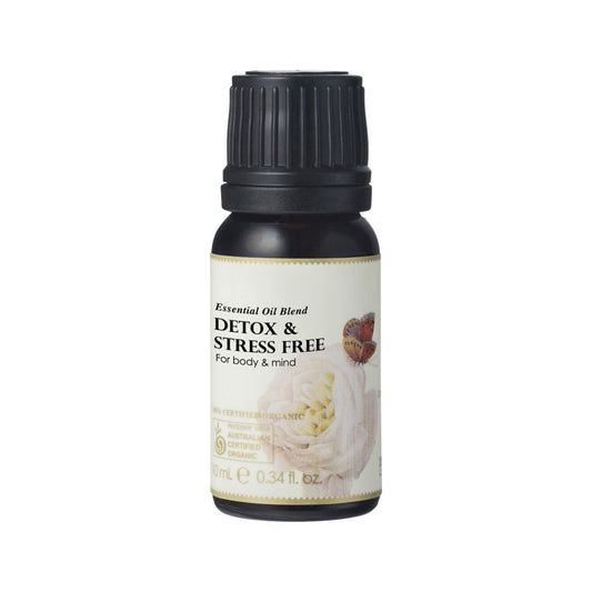 Ausganica Organic Essential Oil Blend Detox & Stress Free (For Body & Mind) 10ml - Cutprice Online