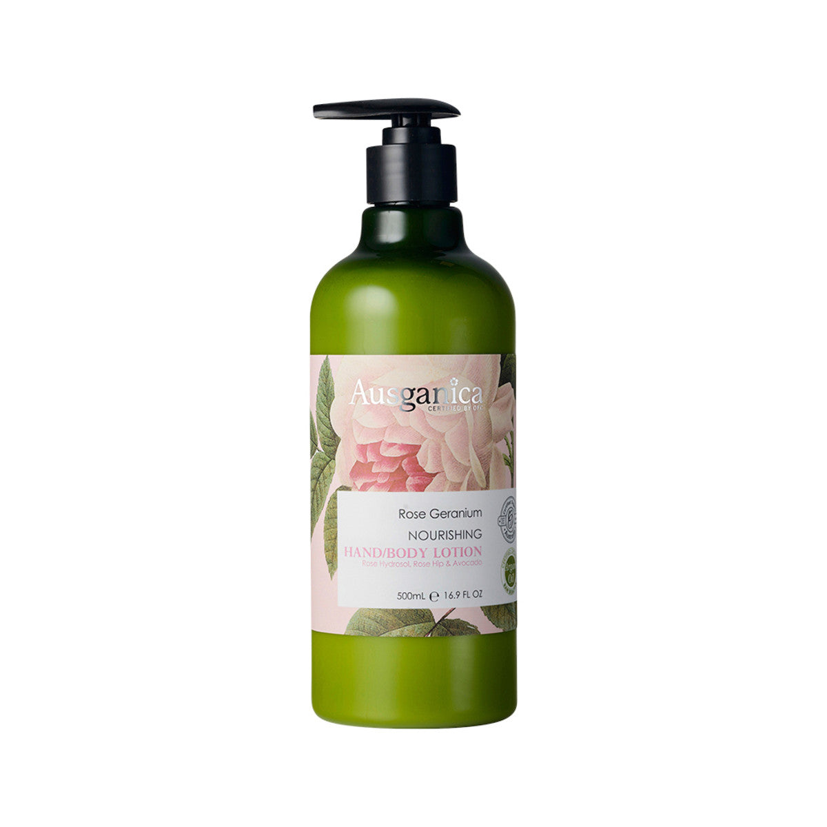 Ausganica Organic Rose Geranium Nourishing Hand/body Lotion 500ml - Cutprice Online