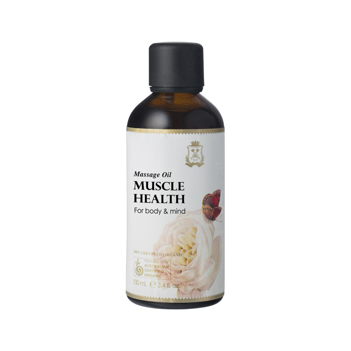 Ausganica Organic Massage Oil (For Body & Mind) Muscle Health 100ml - Cutprice Online