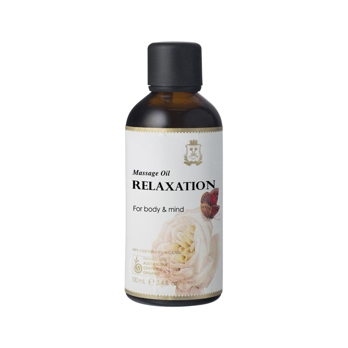 Ausganica Organic Massage Oil (For Body & Mind) Relaxation 100ml - Cutprice Online
