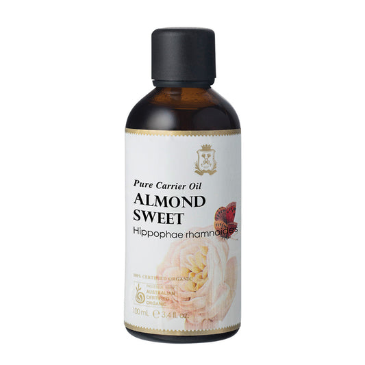 Ausganica Organic Pure Carrier Oil Almond Sweet 100ml - Cutprice Online