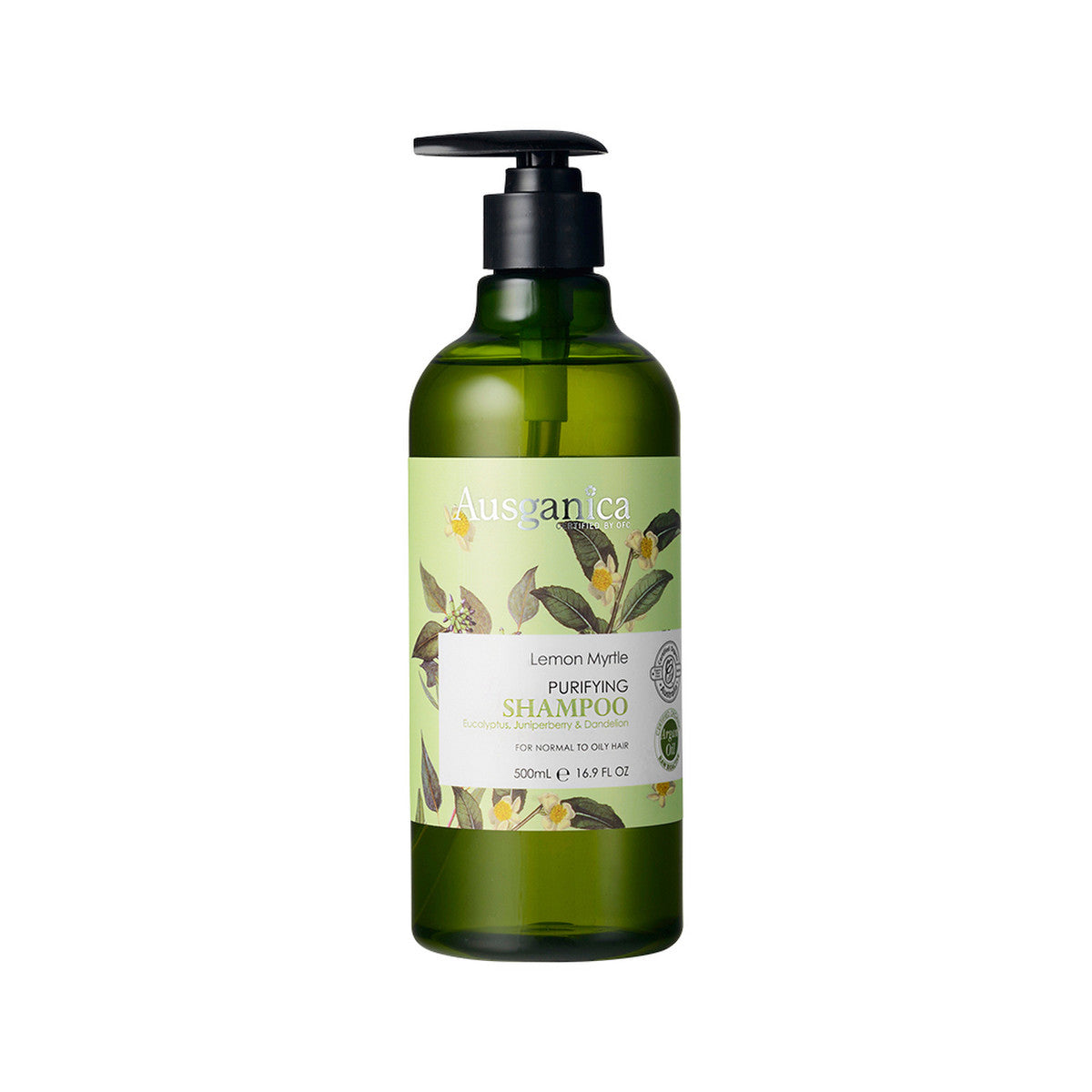 Ausganica Organic Lemon Myrtle Purifying Shampoo 500ml - Cutprice Online