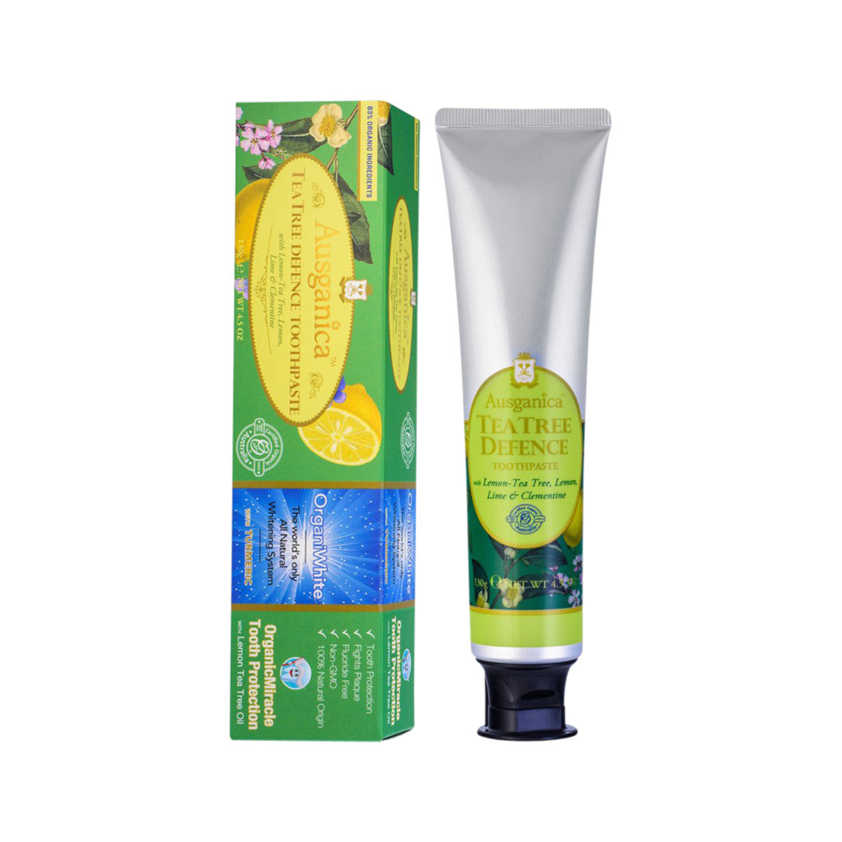 Ausganica Organic Tea Tree Defence Toothpaste 130g - Cutprice Online