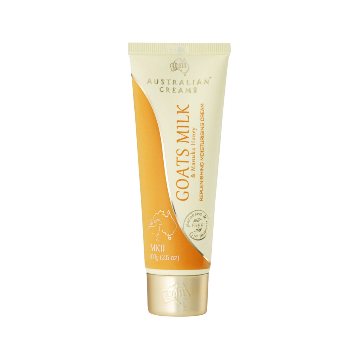 Australian Creams MkII Goats Milk Replenishing Moisturising Cream With Manuka Honey 100g Australian Creams MkII