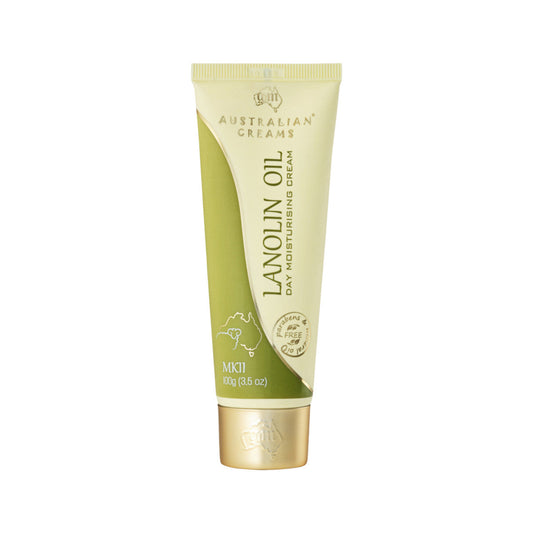 Australian Creams MkII Lanolin Oil Day Moisturising Cream With Vitamin E 100g Australian Creams MkII