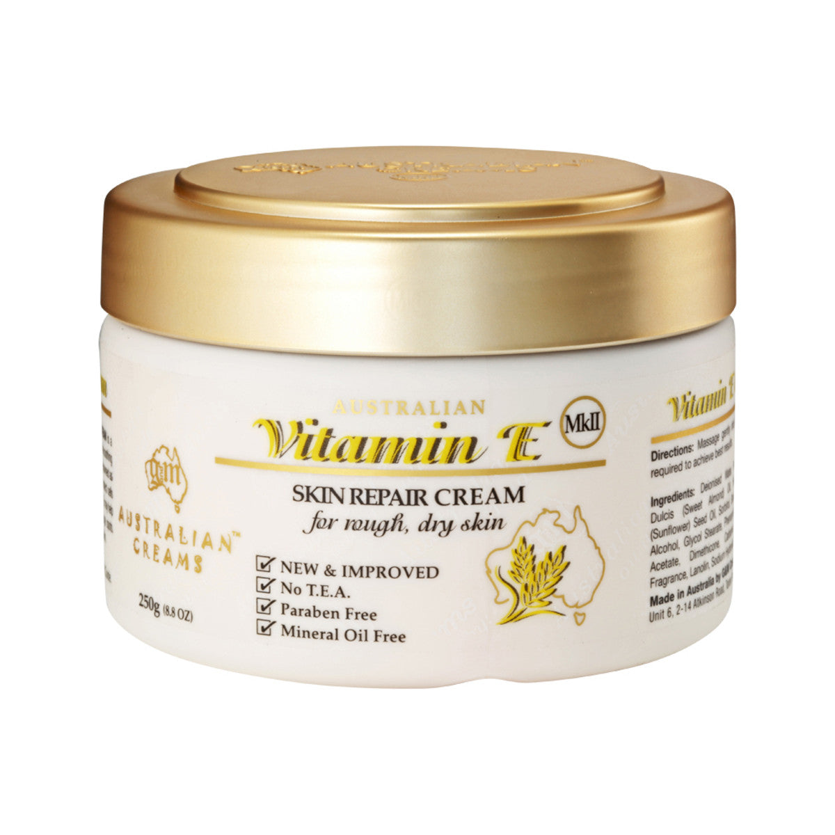 Australian Creams MkII Vitamin E Skin Repair Cream 250g - Cutprice Online