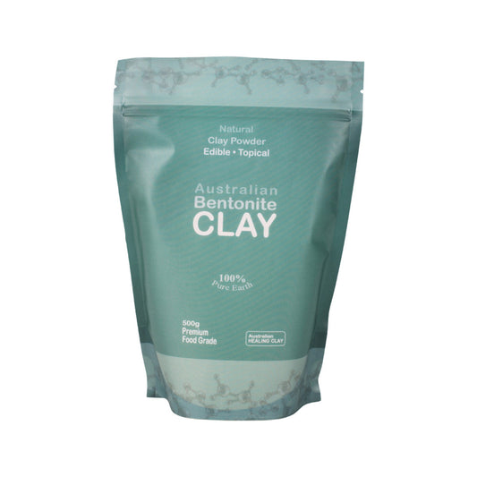 Australian Healing Clay Bentonite Clay Powder 500g - Cutprice Online