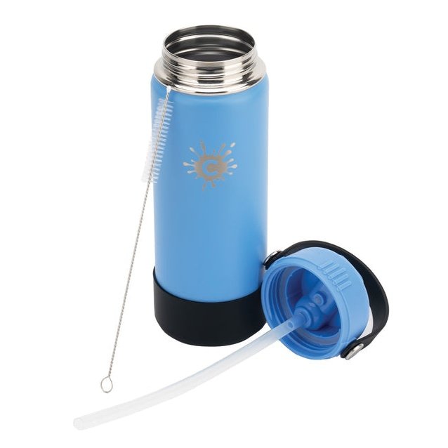 Cheeki Stainless Steel Bottle Adventure Azure 750ml - Cutprice Online