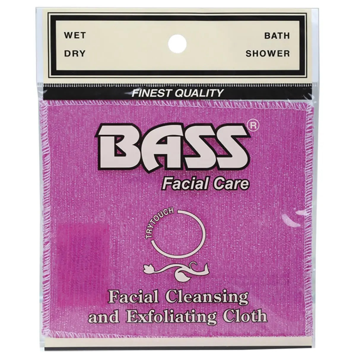 Bass Facial Care Exfoliating Facial Cloth 1 BASS FACIAL