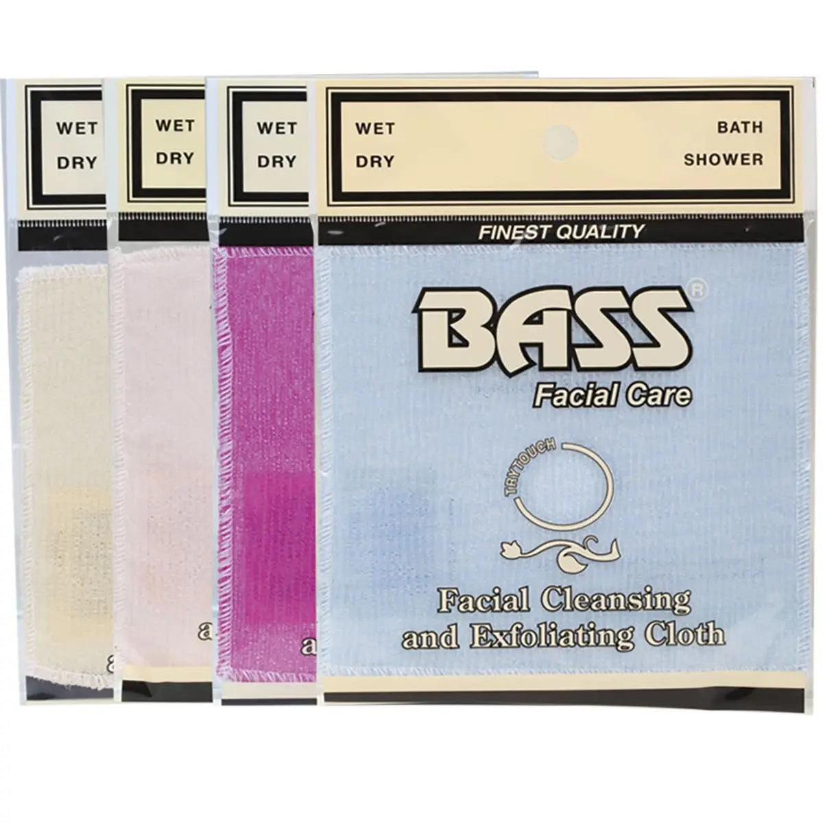 Bass Facial Care Exfoliating Facial Cloth 1 BASS FACIAL