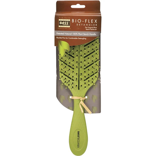 Bass Brushes Bio-flex Detangler Hair Brush Green 1 BASS BRUSHES