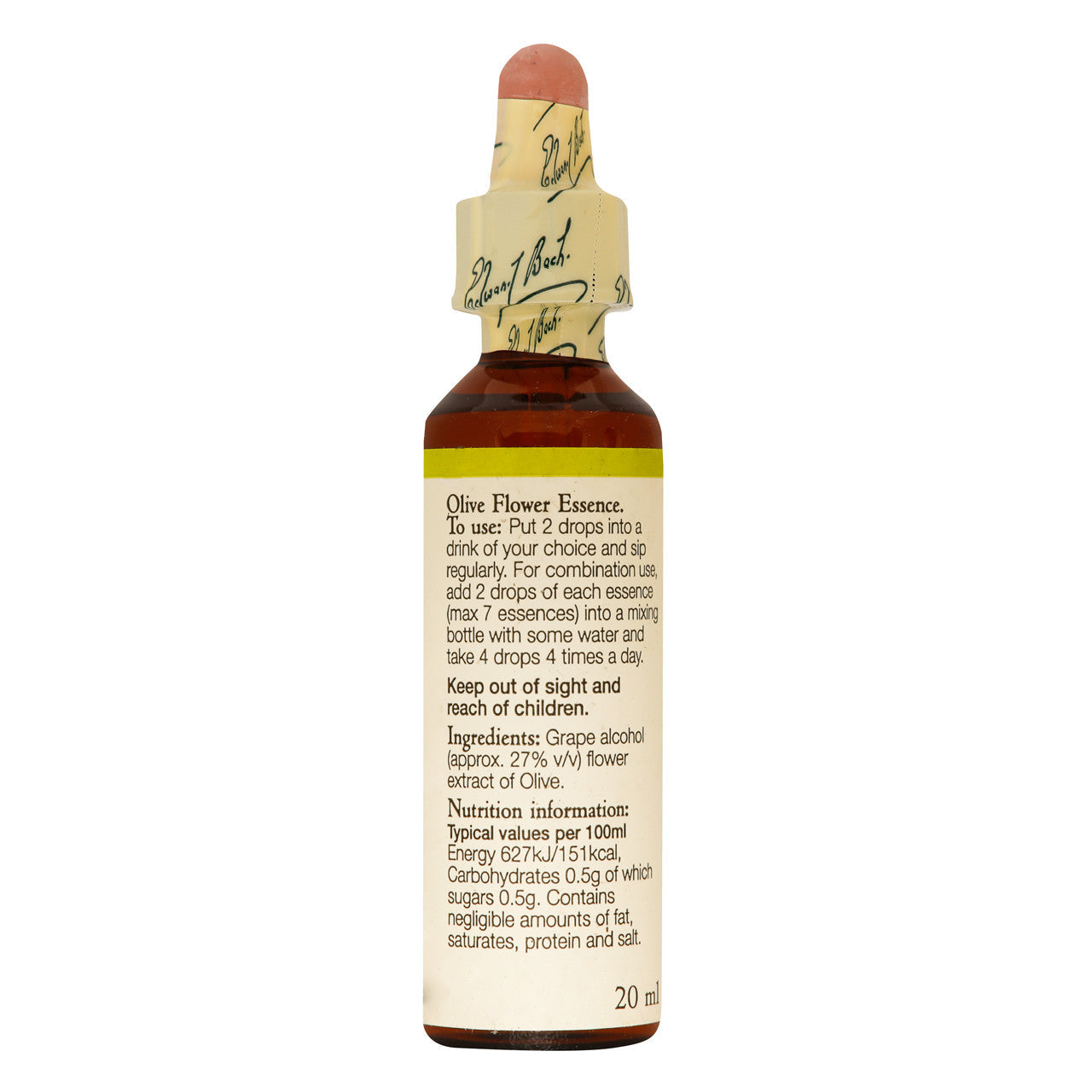 Bach Flower Remedies Olive 20ml Bach Flower