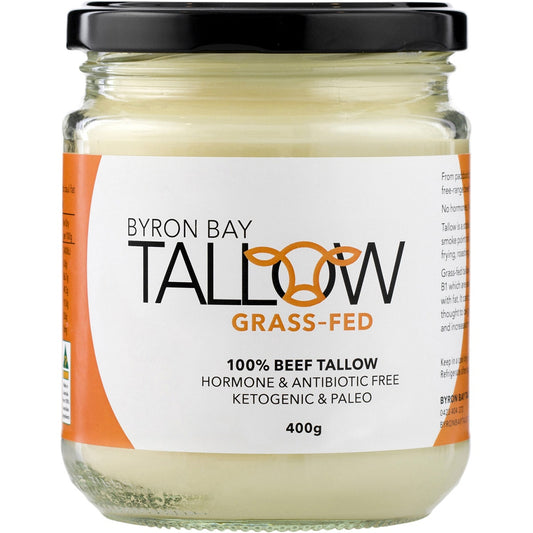 Byron Bay Tallow Grass Fed Beef Tallow 400g - Cutprice Online