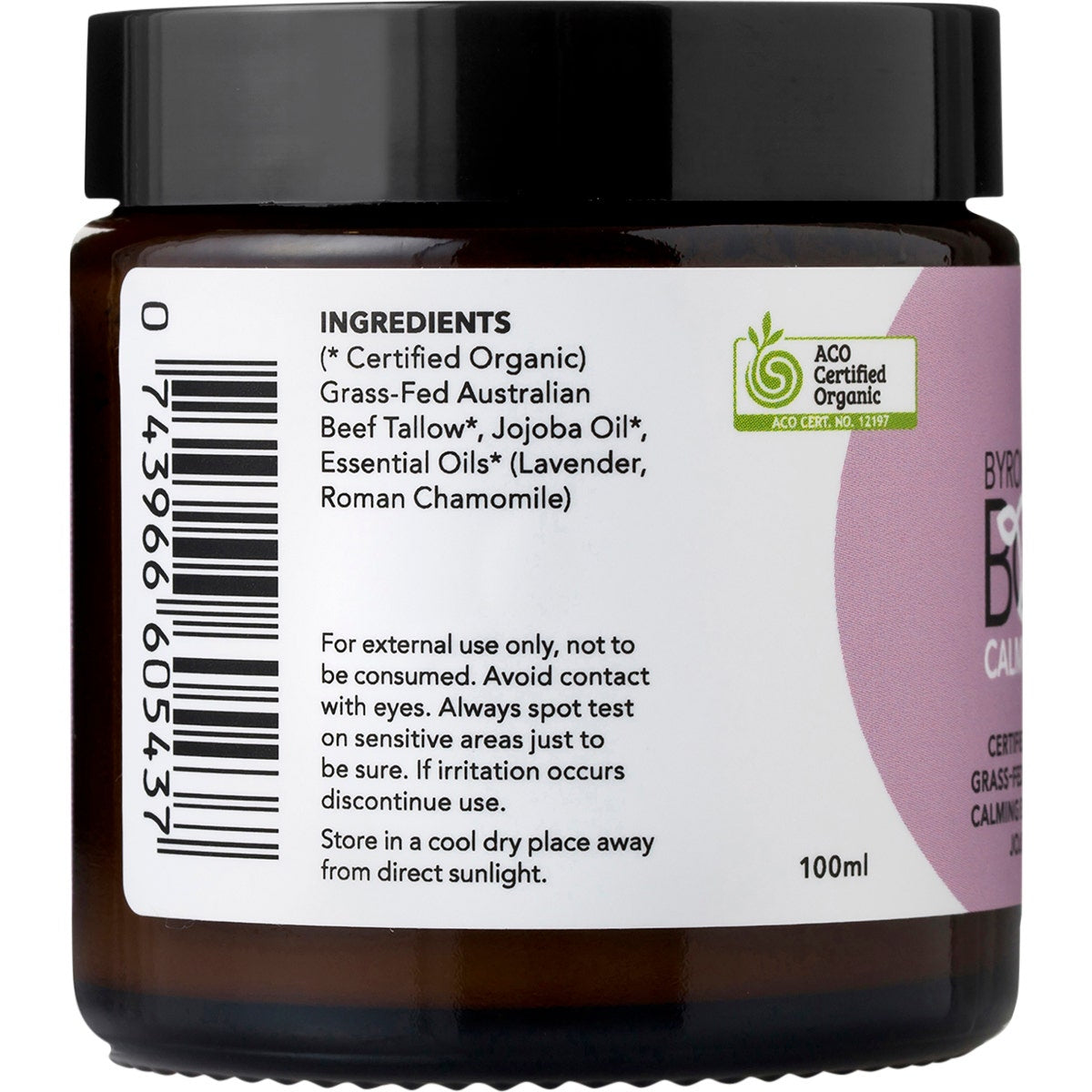 Byron Bay Tallow Body Calming Balm 100ml - Cutprice Online