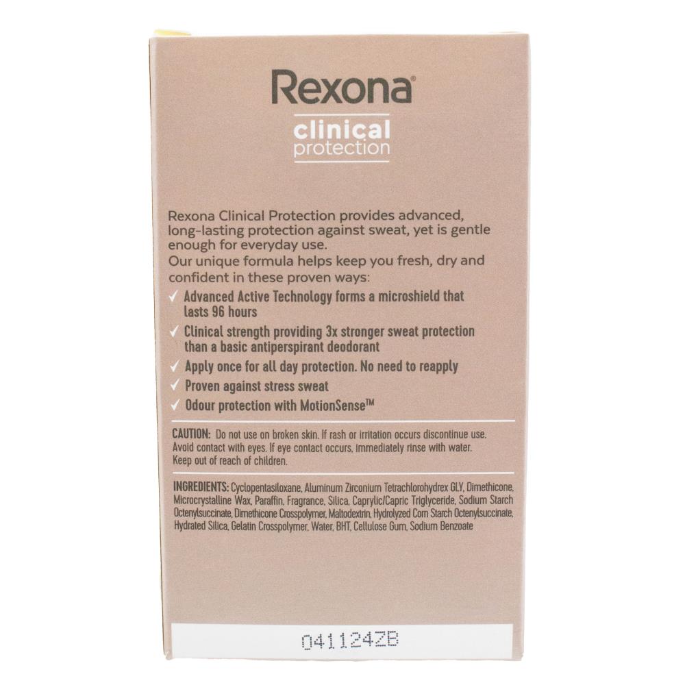 Rexona Clinical Protection Cream Stress Control 3 x Stronger 45ML