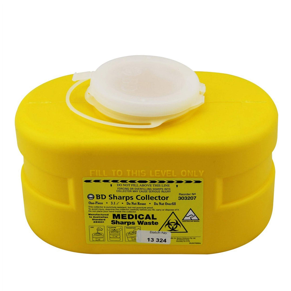Bd Sharp Coll BD Sharps Collector 3 Litres - Cutprice Online