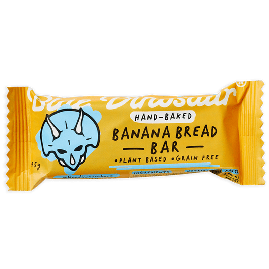 Blue Dinosaur Bar Banana Bread 45g (Pack of 12) - Cutprice Online