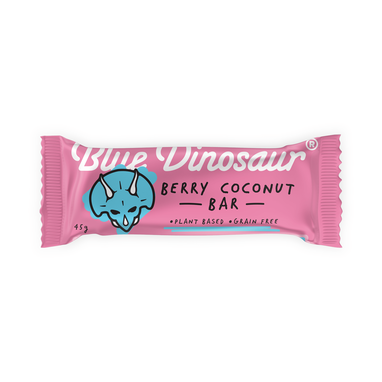 Blue Dinosaur Bar Berry Coconut 45g(Pack of 12) - Cutprice Online