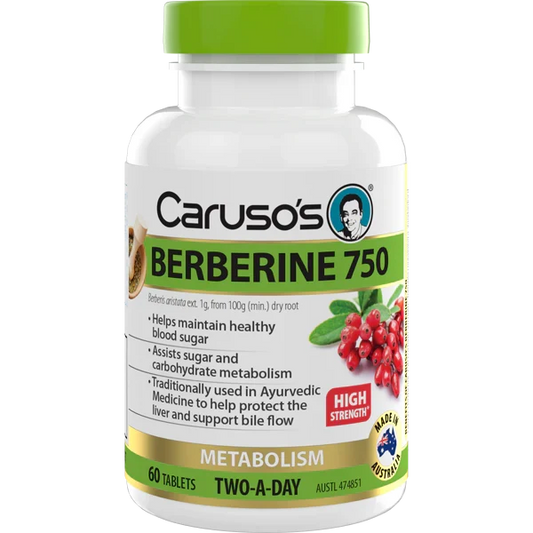Caruso's Berberine 750 60 Tablets