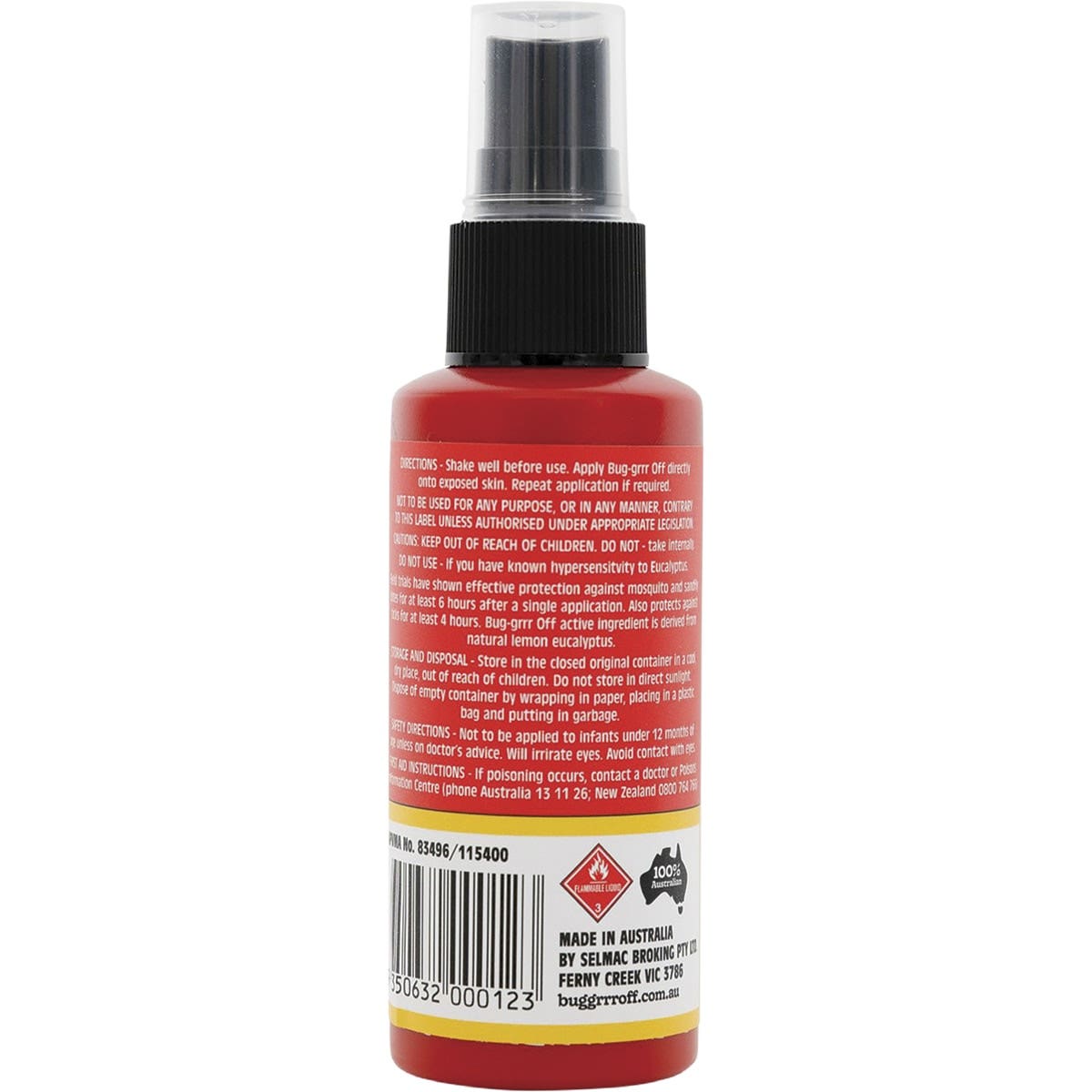 Bug-Grrr Off Jungle Spray 50ml BUG-GRRR