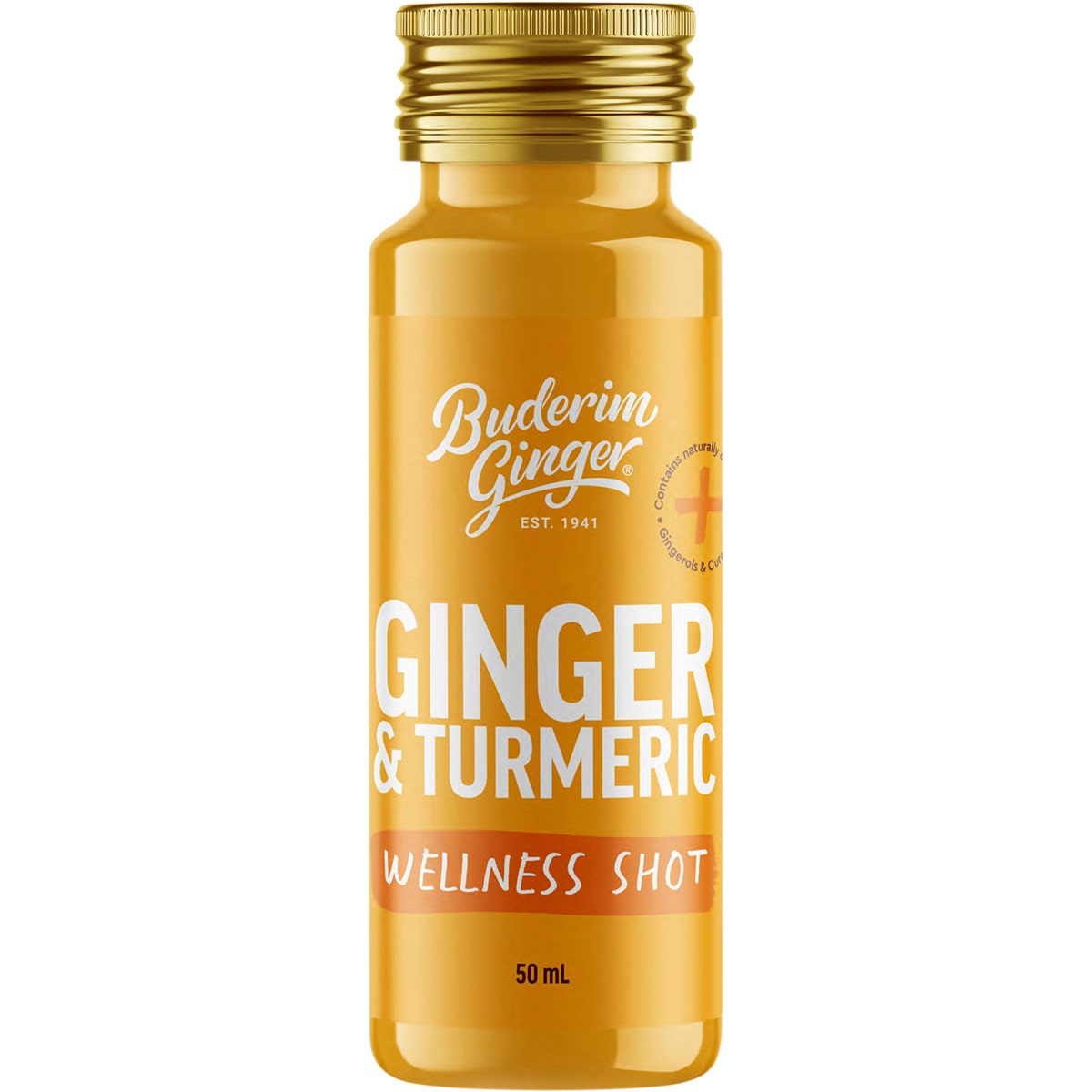 Buderim Ginger Ginger & Turmeric Wellness Shot 10x50ml - Cutprice Online