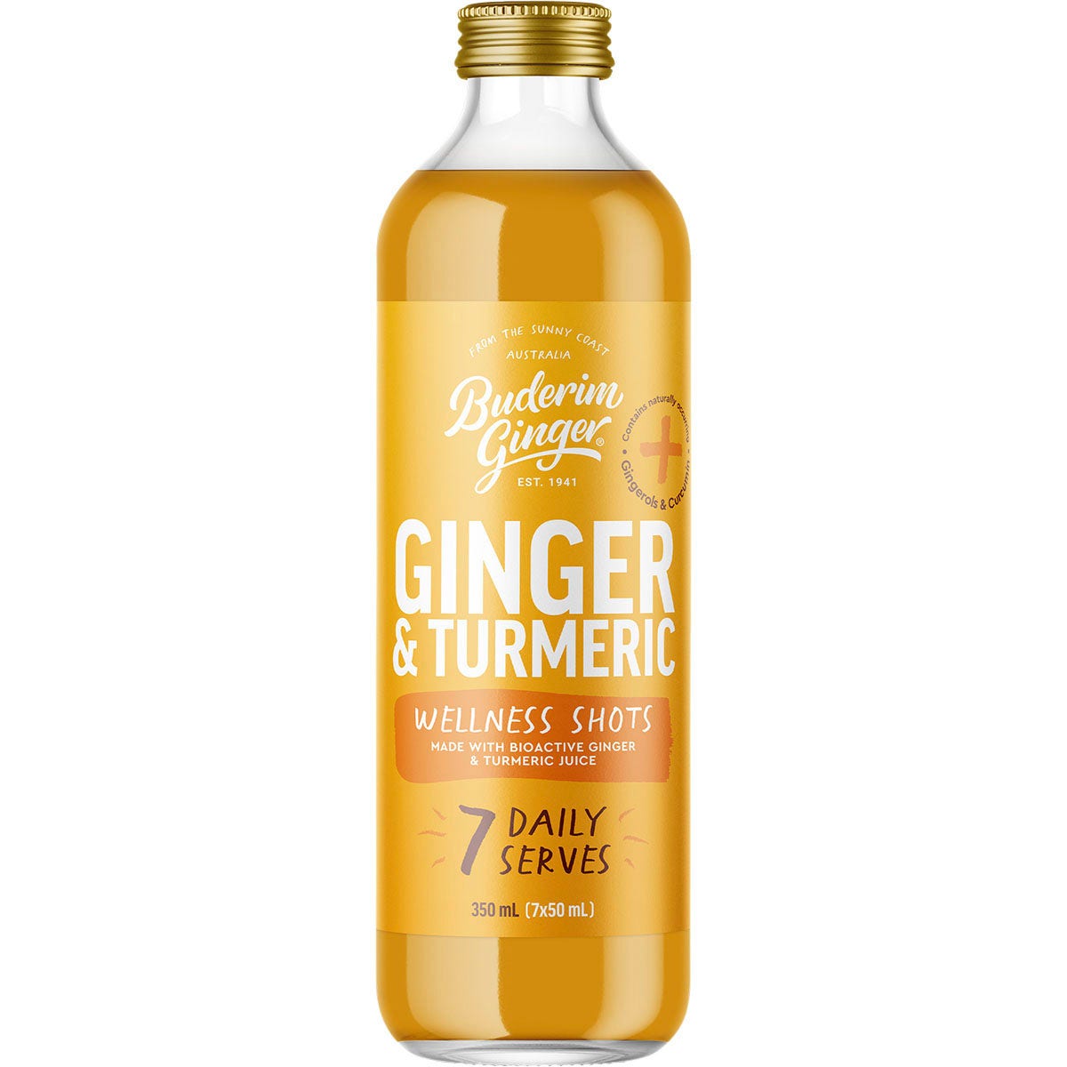 Buderim Ginger Ginger & Turmeric Shots 350ml - Cutprice Online