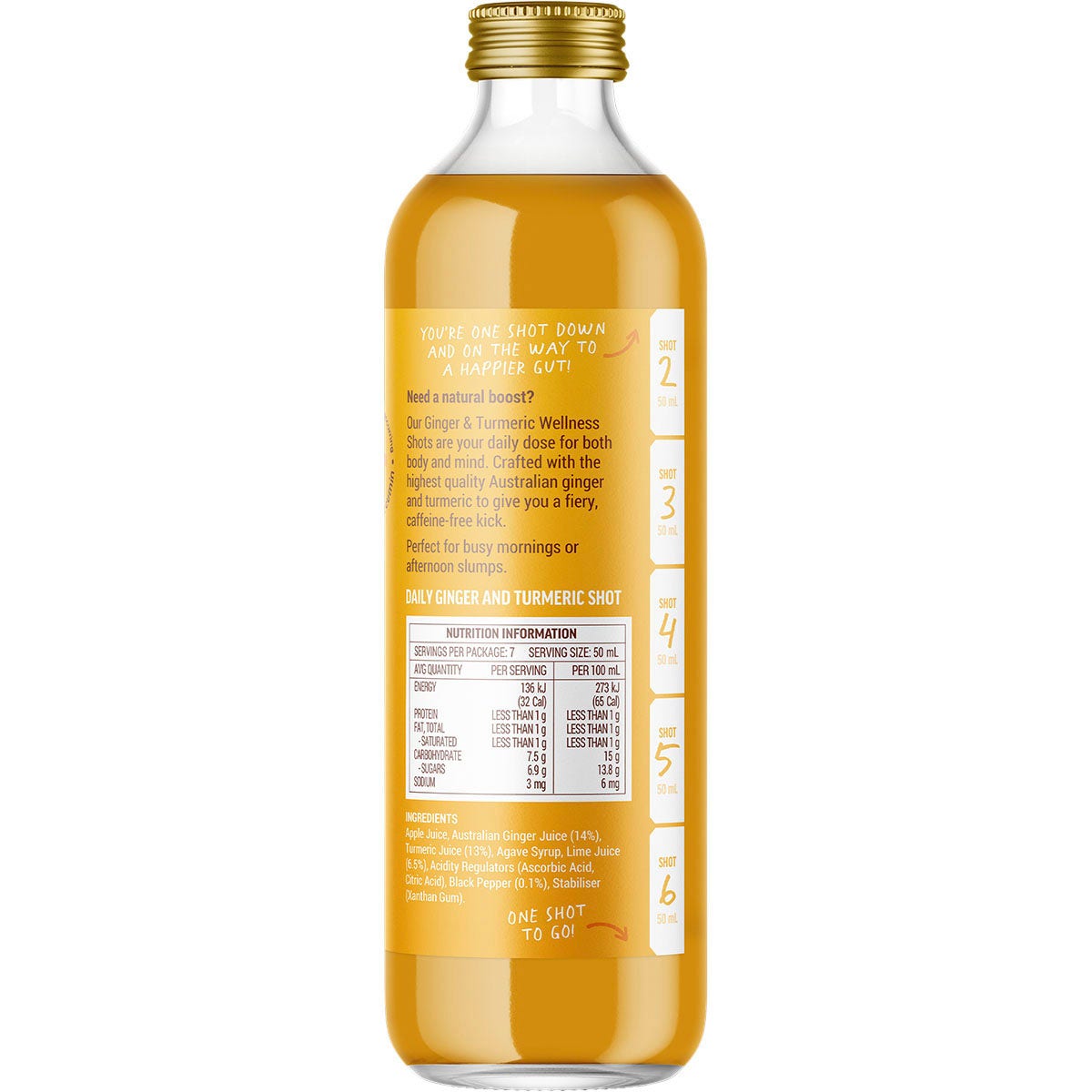 Buderim Ginger Ginger & Turmeric Shots 350ml - Cutprice Online