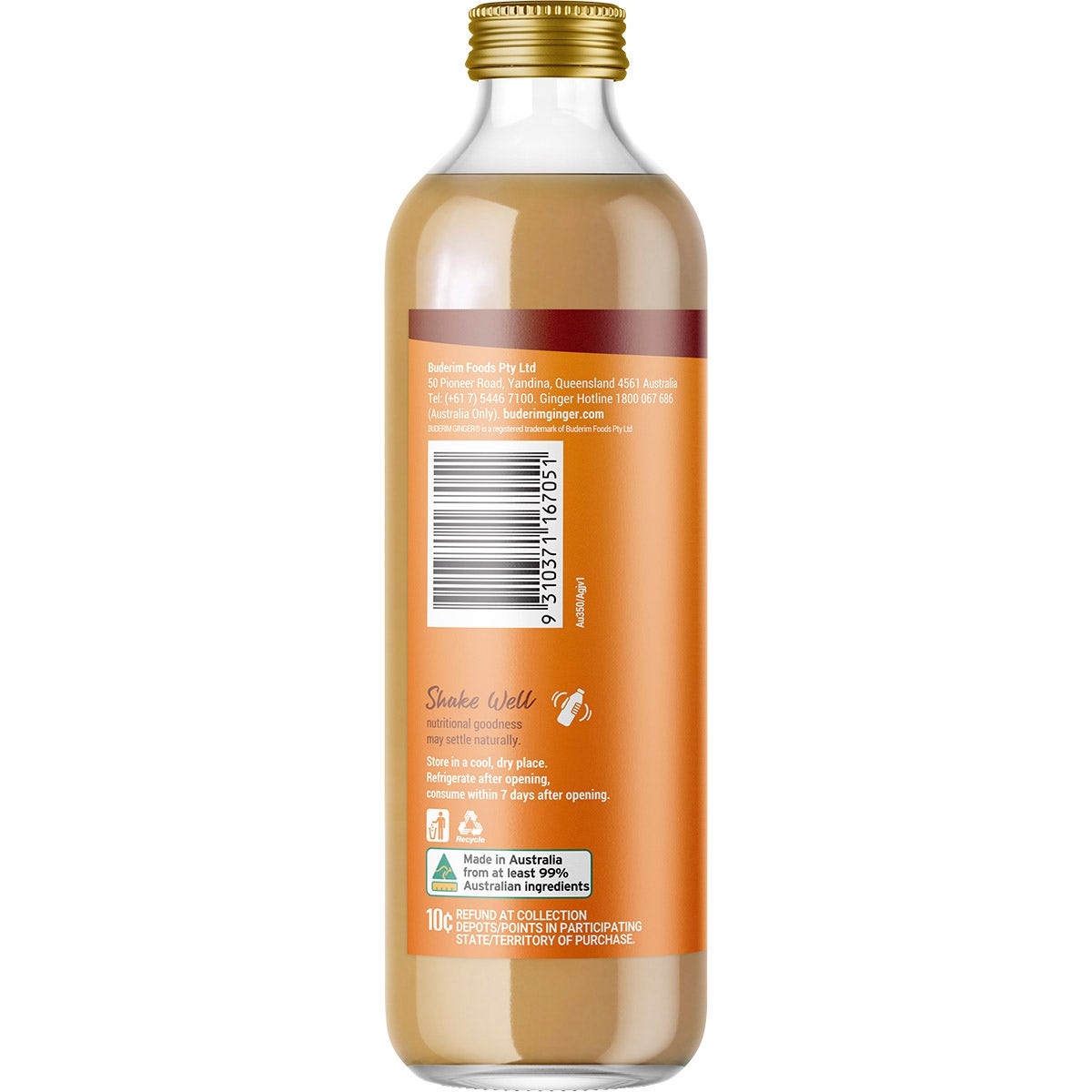 Buderim Ginger Australian Ginger Juice 350ml - Cutprice Online