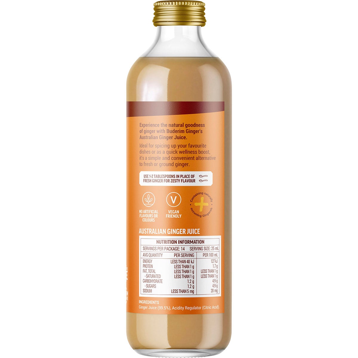 Buderim Ginger Australian Ginger Juice 350ml - Cutprice Online