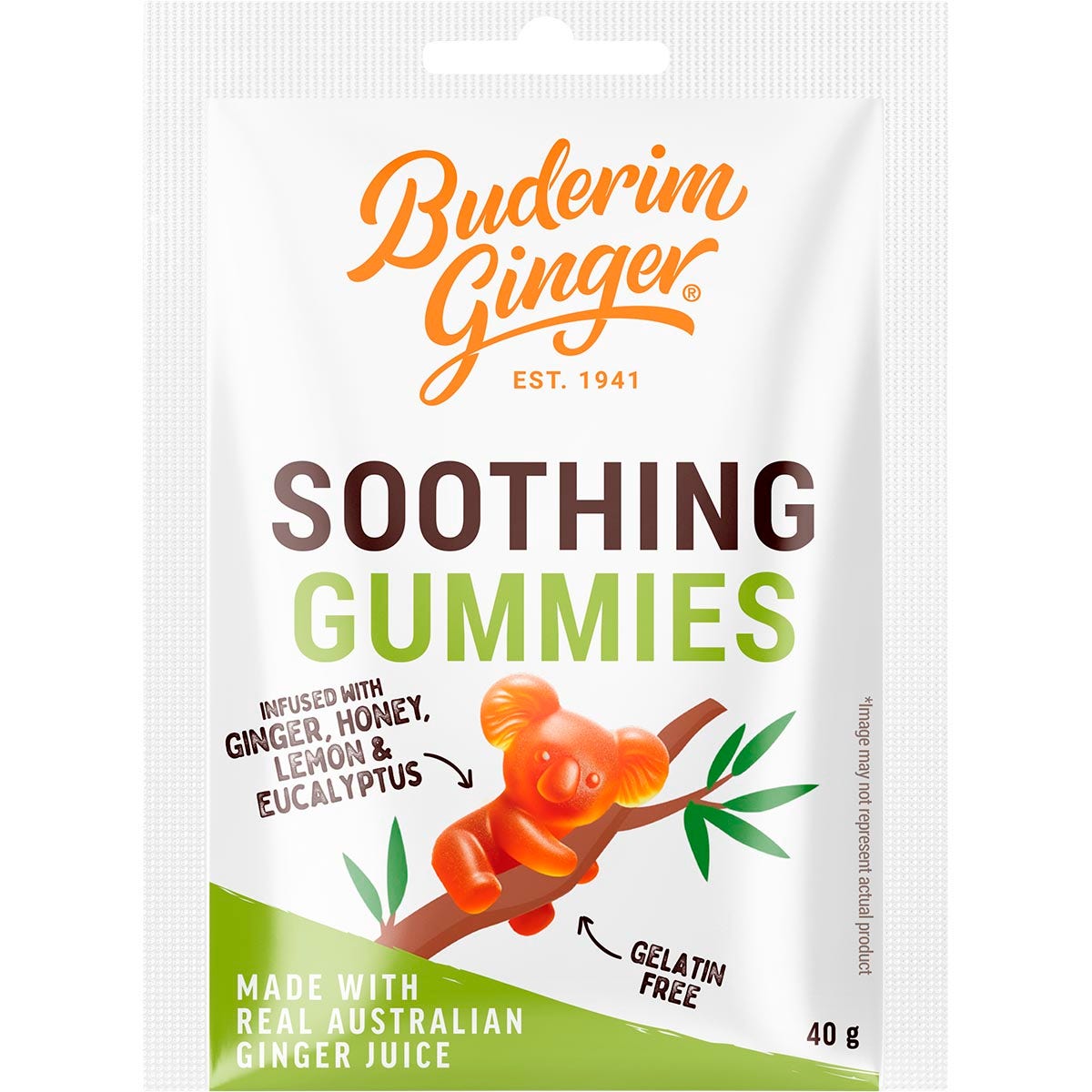 BUDERIM GINGER Soothing Gummies 40g(Pack of 12) - Cutprice Online