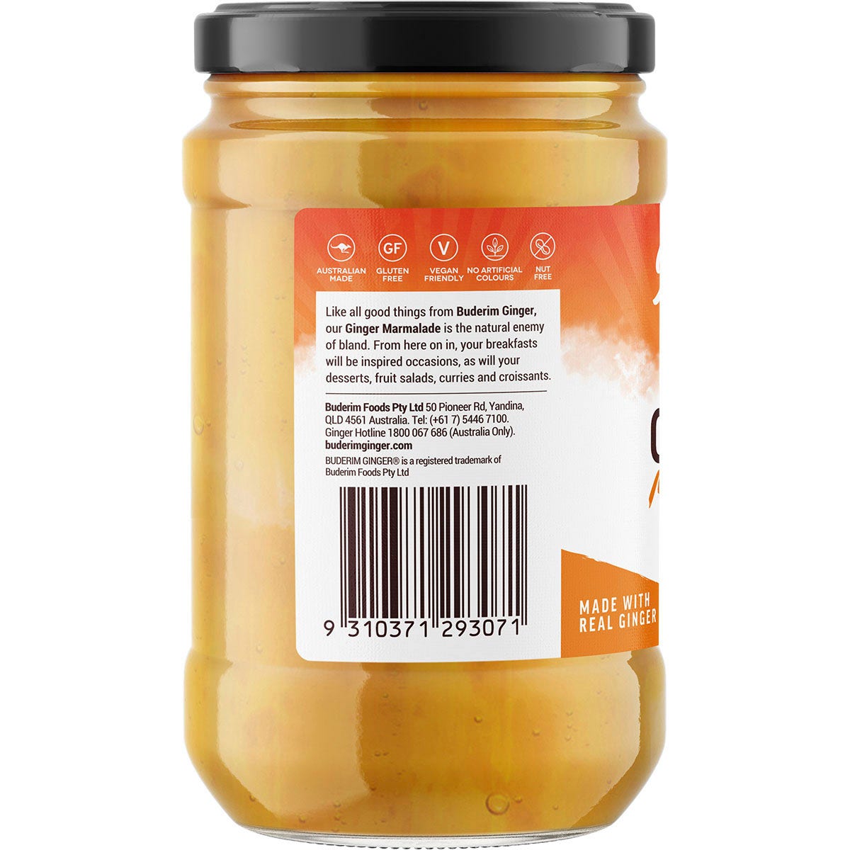 Buderim Ginger Original Ginger Marmalade 365g - Cutprice Online