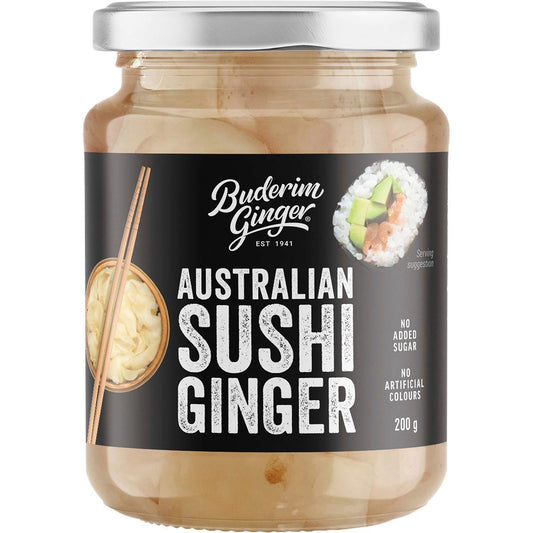 Buderim Ginger Australian Sushi Ginger 200g - Cutprice Online