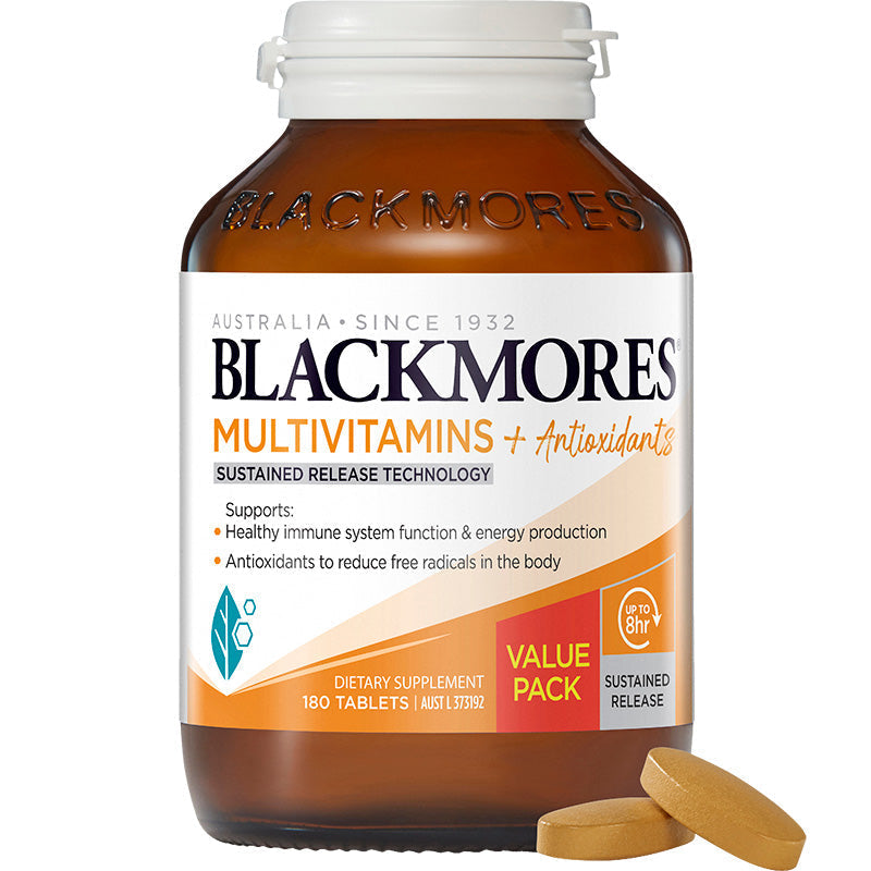 Blackmores Sustained Release Multi + Antioxidants 180 Tablets - Cutprice Online