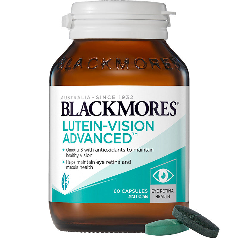 Blackmores Lutein Vision Advanced 60 Tablets - Cutprice Online