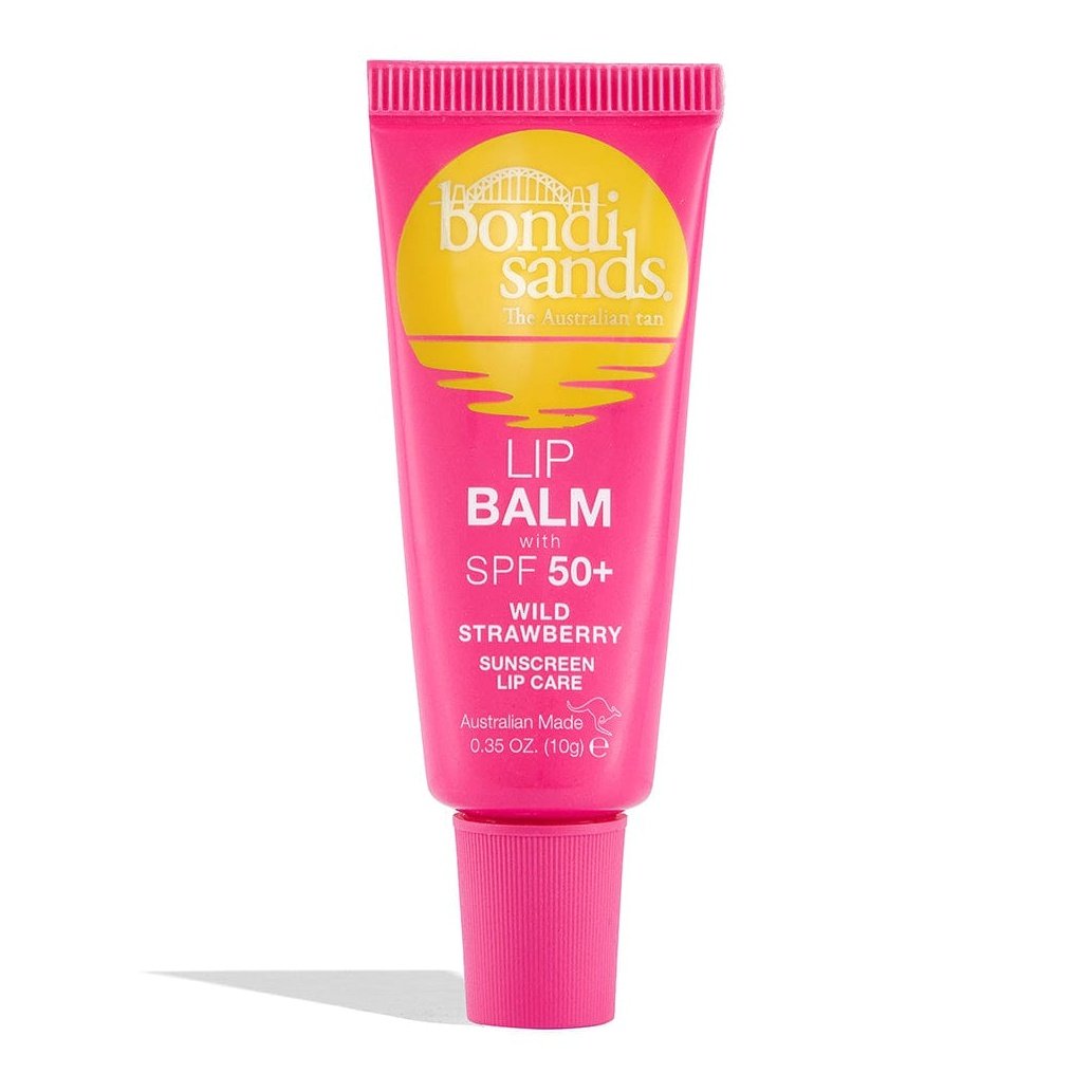 Bondi Sands Lip Balm With SPF 50+ Wild Strawberry Sunscreen Lip Care 10g - Cutprice Online