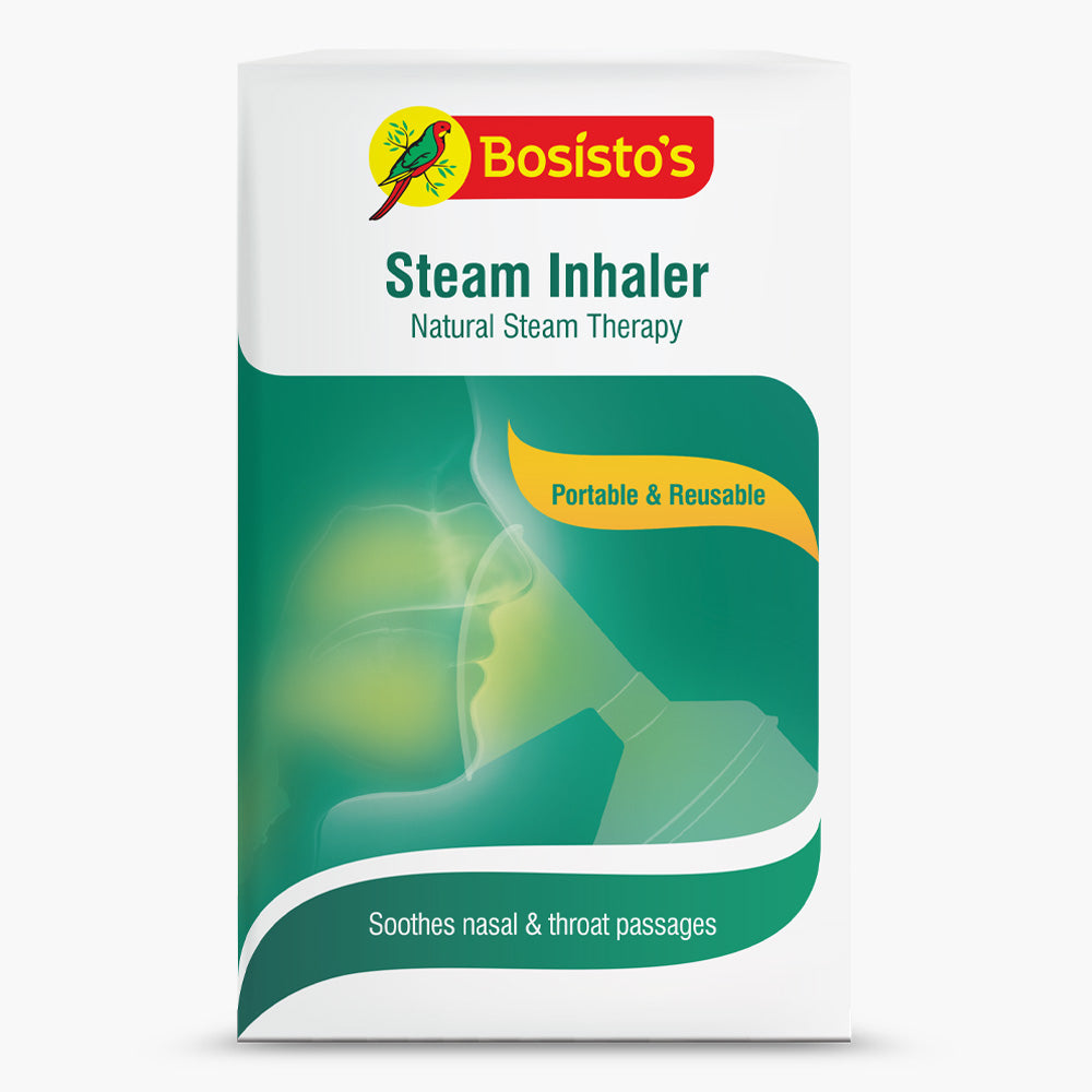Bosistos Euco Steam Inhaler Portable & Reusable - Cutprice Online