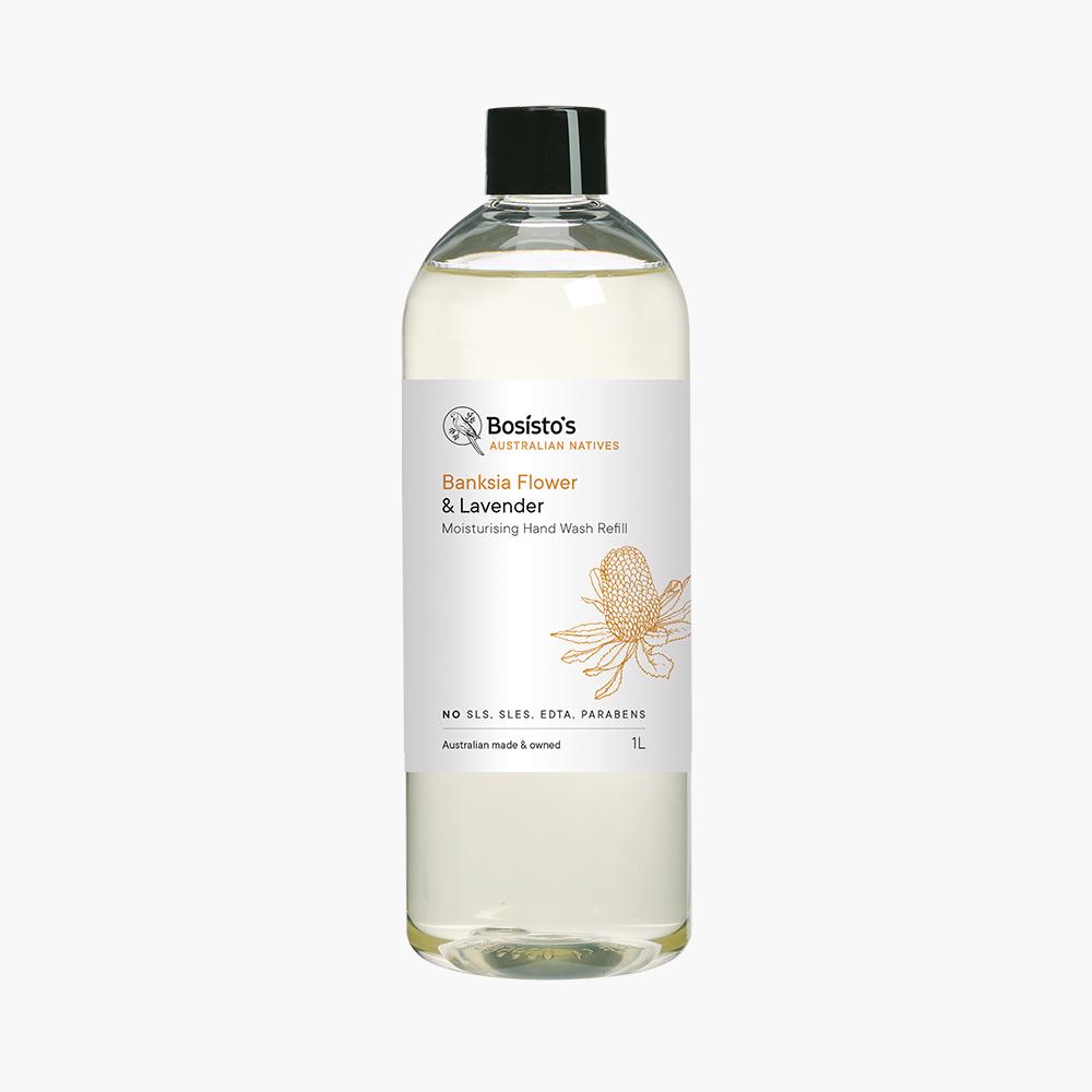 Bosistos Flower and Lavender Moisturising Hand Wash 1 Litre - Cutprice Online