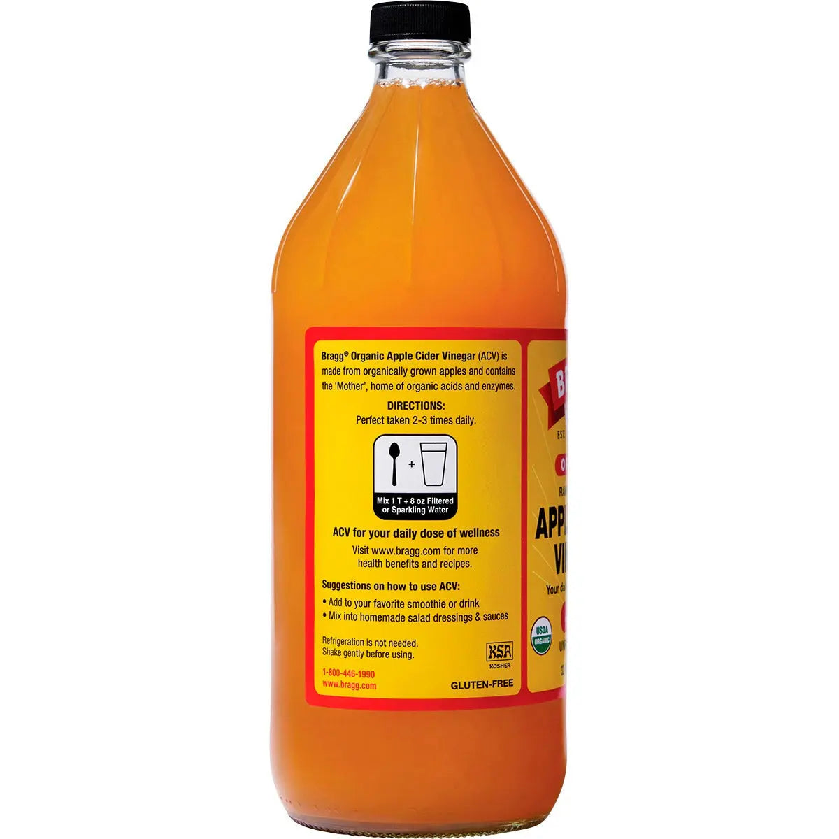 Bragg Apple Cider Vinegar Unfiltered & Contains the Mother 946ml BRAGG