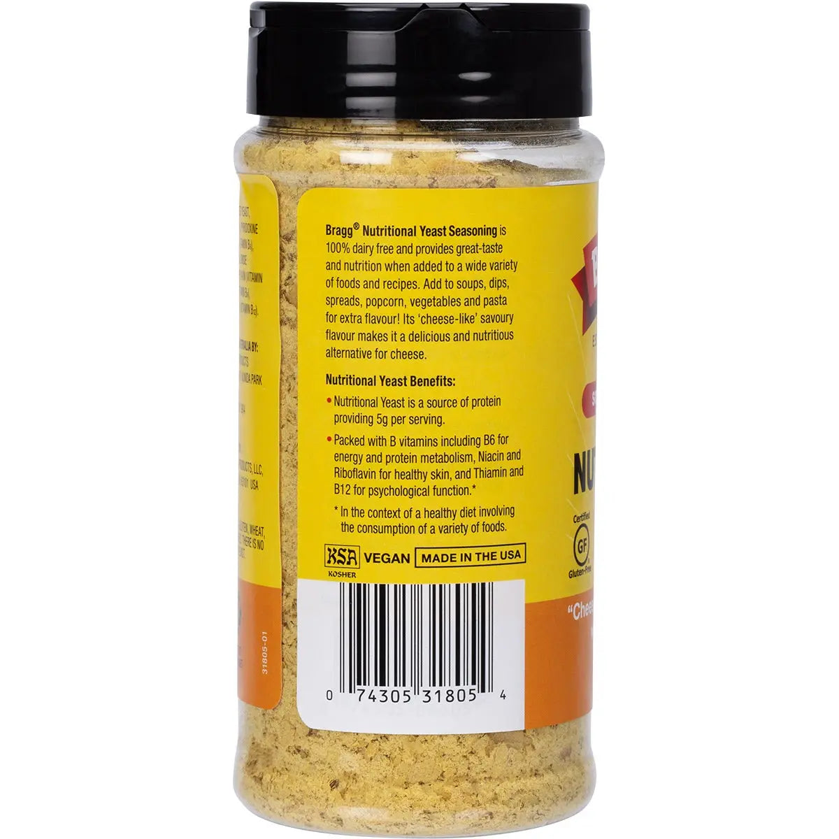 Bragg Seasoning Nutritional Yeast 127g BRAGG