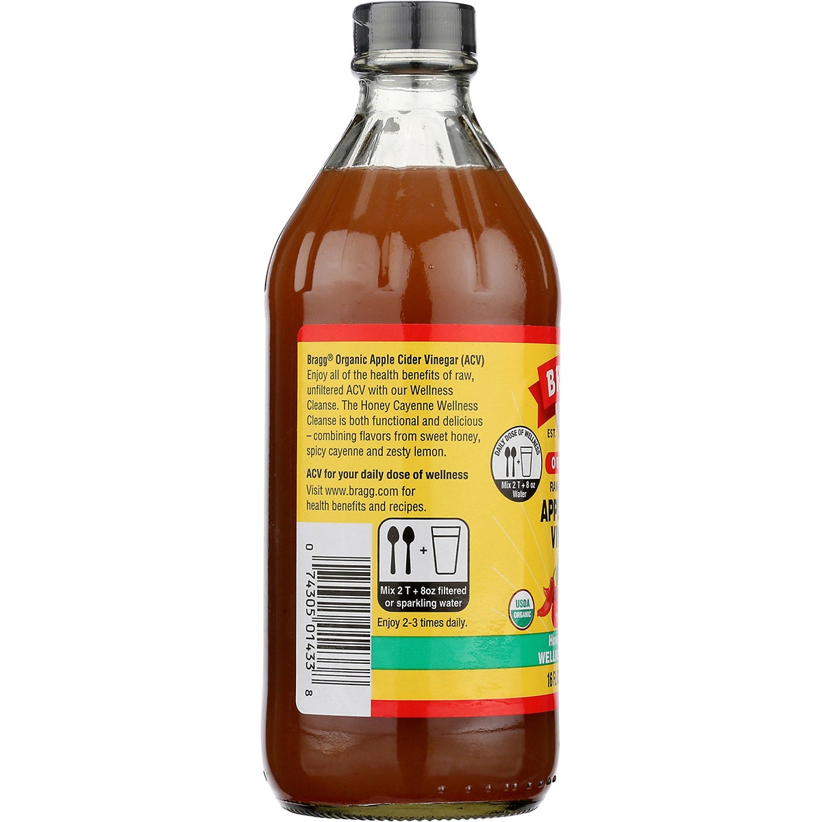 Bragg Apple Cider Vinegar Wellness Cleanse 473ml - Cutprice Online